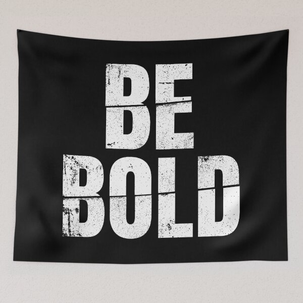 Item preview, Strong High Impact Be Bold Lettering Poster designed and sold by EdvvinStudios.