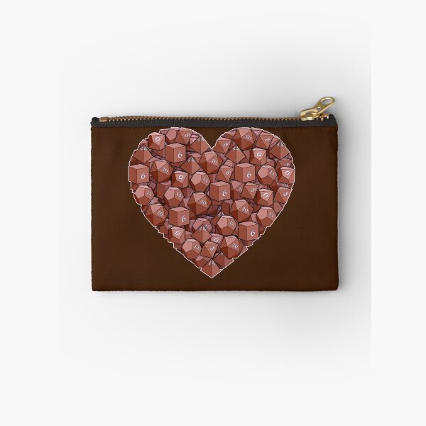 Item preview, Dice Heart - Brown designed and sold by -Solarly-.