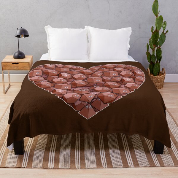 Item preview, Dice Heart - Brown designed and sold by -Solarly-.