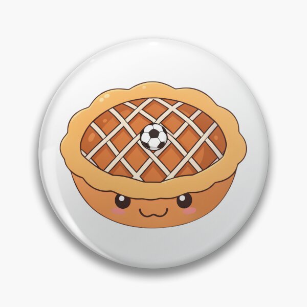 Item preview, Kawaii American Apple Pie Soccer Net Sticker designed and sold by M.Store.