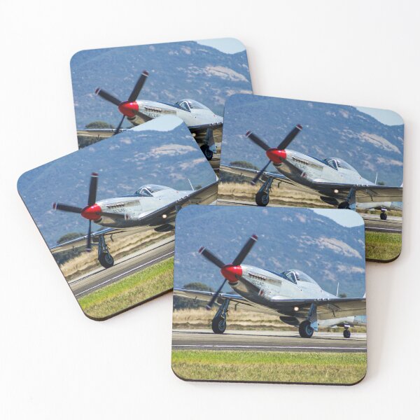 Item preview, P-51 Mustang Fighter Plane – Vintage WWII Warbird Art designed and sold by Ross.A.Campbell.