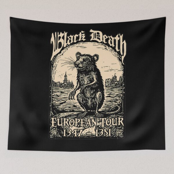 Item preview, Black Death European Tour 1347-1351 designed and sold by PastelWingg.