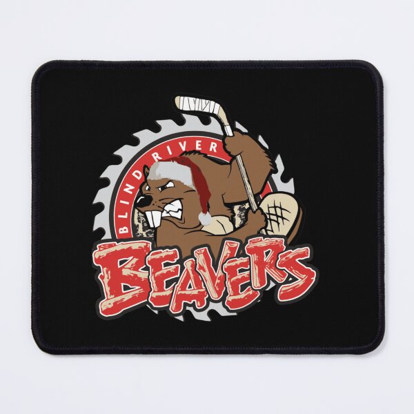 Item preview, Blind River Beavers Mascot Poster Design Today Graphic designed and sold by JohnCarmichael.