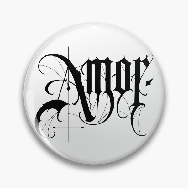 Item preview, Love. Gothic lyrics, love in Spanish. designed and sold by Tribalgothss.