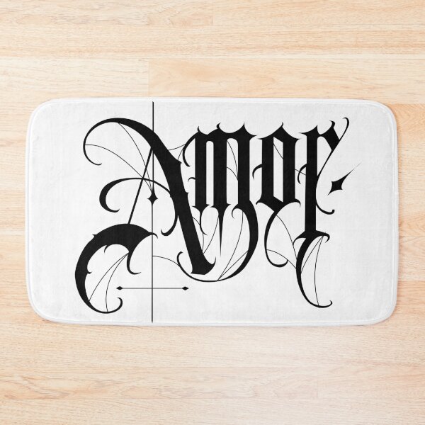 Item preview, Love. Gothic lyrics, love in Spanish. designed and sold by Tribalgothss.