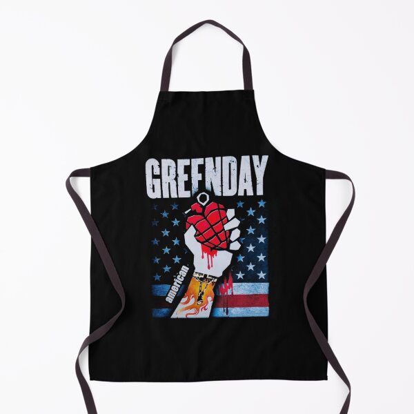 Item preview, Green Day American Idiot Heart Grenade Flag Art designed and sold by Moonpaw-Whimsy.