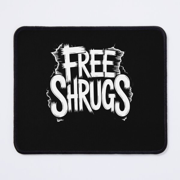 Item preview, Free Shrugs Funny Emo Gift Sarcastic Introvert Emo Humor designed and sold by Say It With Ink.
