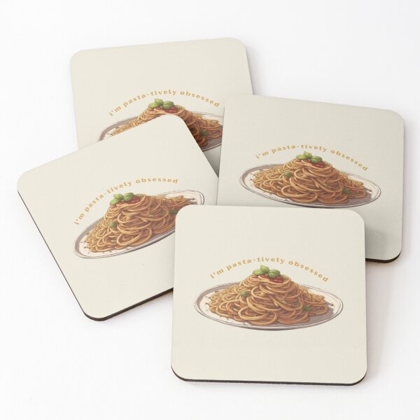 Item preview, I’m Pasta-tively Obsessed - Cute Pun | TeeHee Puns Funny Design designed and sold by TeeHee Puns.