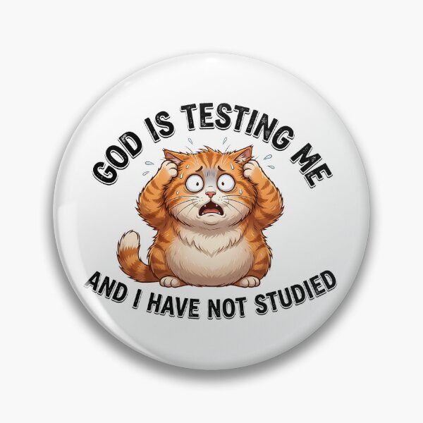 Item preview, God Is Testing Me, And I Have Not Studied designed and sold by mazyoy.