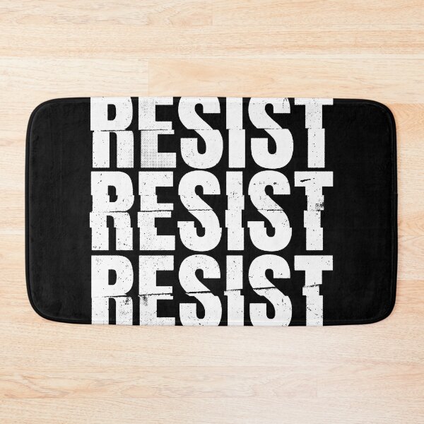 Item preview, Gritty Protesting Statement Resist Resist Resist Type designed and sold by EdvvinStudios.