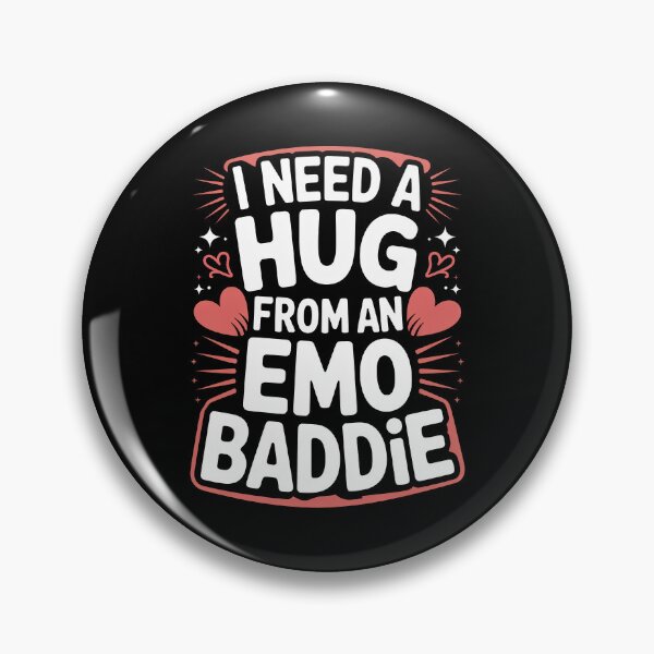 Item preview, I Need a Hug From an Emo Baddie Funny Emo Valentine Gift designed and sold by Say It With Ink.