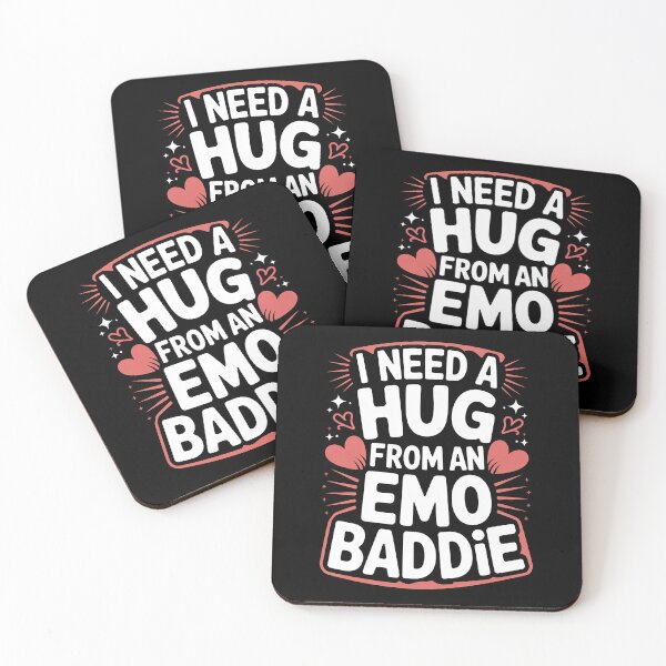 Item preview, I Need a Hug From an Emo Baddie Funny Emo Valentine Gift designed and sold by Say It With Ink.