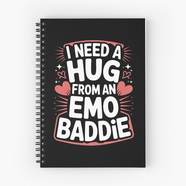 Item preview, I Need a Hug From an Emo Baddie Funny Emo Valentine Gift designed and sold by Say It With Ink.