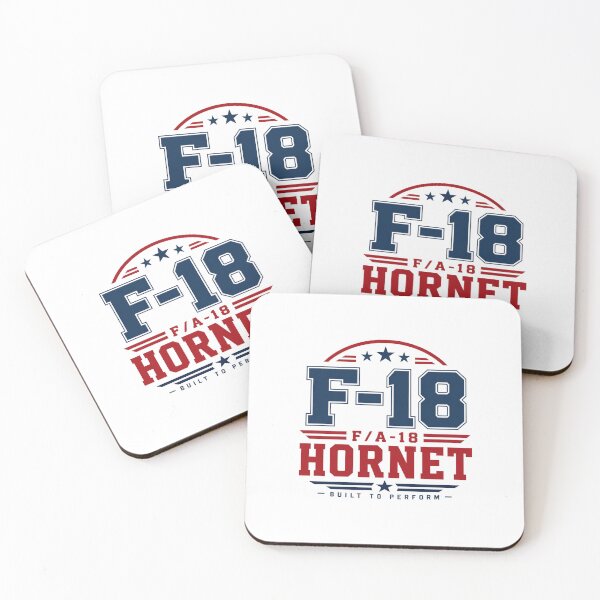 Item preview, F18 Strike Fighter Jet Military Typography Art designed and sold by Combat Skies.