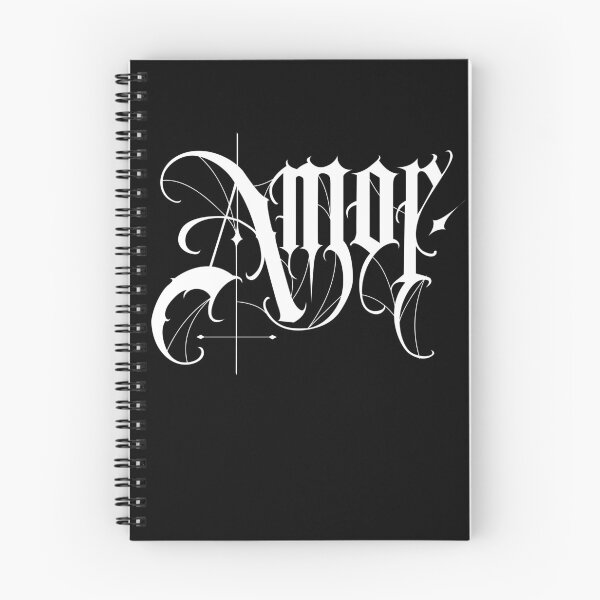 Item preview, Love. Gothic lyrics, love in Spanish. designed and sold by Tribalgothss.