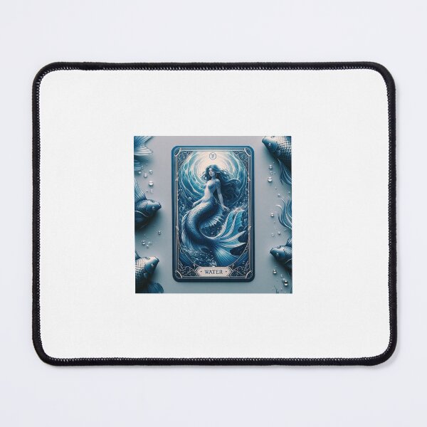 Item preview, Blue Ocean Mermaid Card designed and sold by EmeraldBamboo.