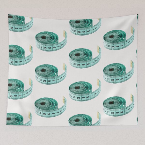 Item preview, Vintage Mint Green Sewing Measuring Tape Roll Design for Craft Lovers designed and sold by bvdesignart.