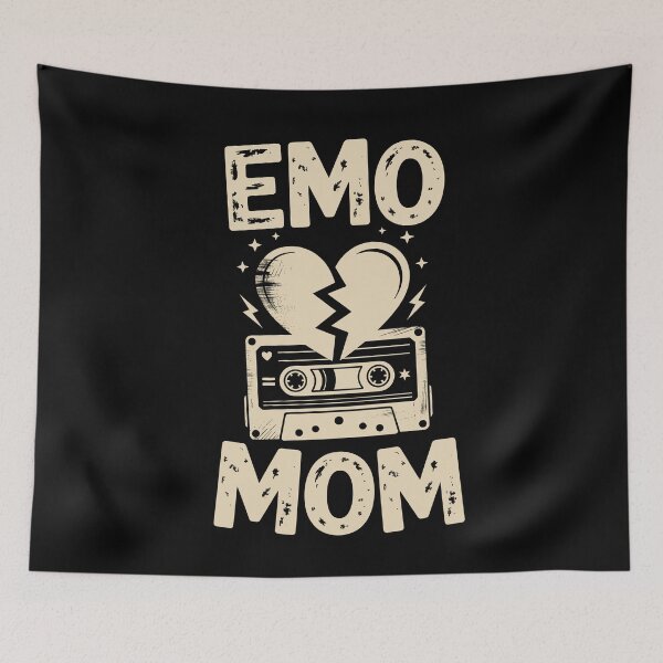 Item preview, Emo Mom Cassette Tape Mothers Day Gift for Alternative Mom designed and sold by Say It With Ink.