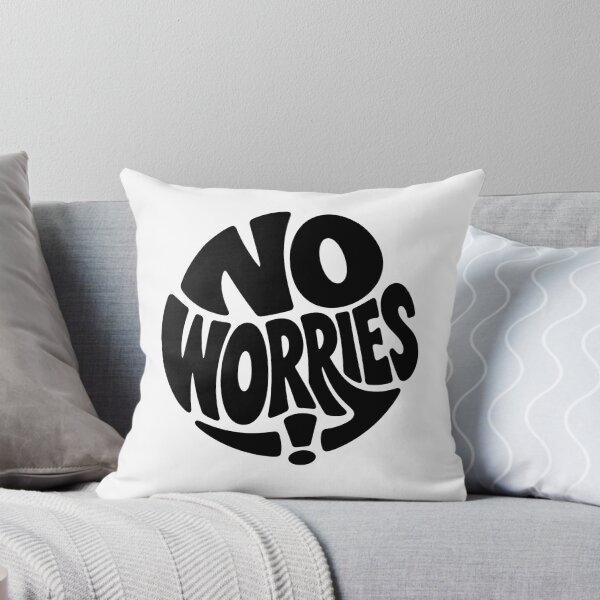 Item preview, No Worries! – Classic Australian Slang Design designed and sold by SLGA-Designs.