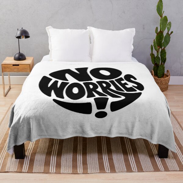 Item preview, No Worries! – Classic Australian Slang Design designed and sold by SLGA-Designs.