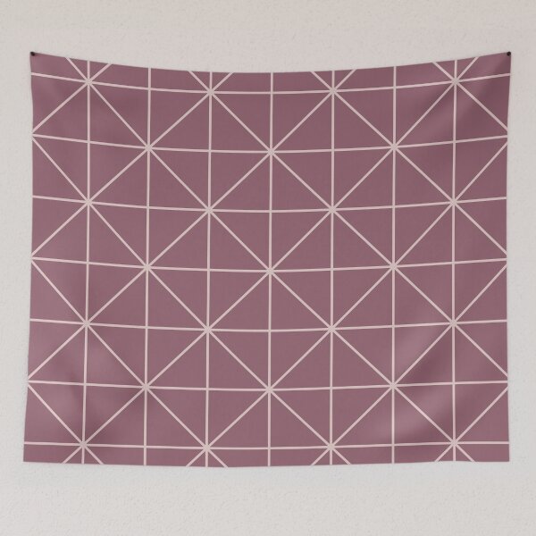 Item preview, Dust storm & mauve taupe mesh designed and sold by Mint + Midnight.