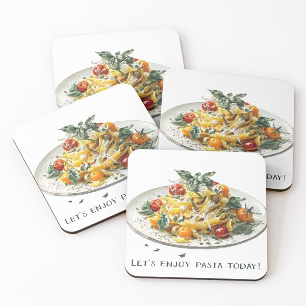 Item preview, Lets Enjoy Pasta Today designed and sold by hurmerinta.