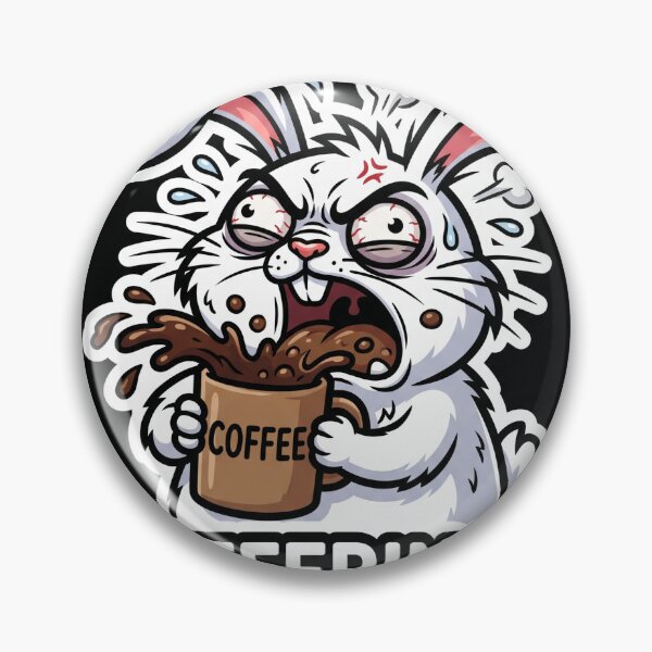 Item preview, Buffering Coffee Bunny Bunny designed and sold by luiz1213.
