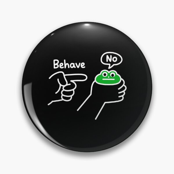 Item preview, Dishonest Frog Behave No designed and sold by KarimSoCute.