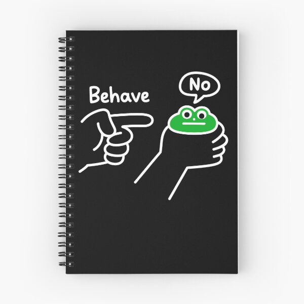 Item preview, Dishonest Frog Behave No designed and sold by KarimSoCute.