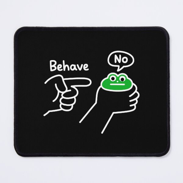 Item preview, Dishonest Frog Behave No designed and sold by KarimSoCute.
