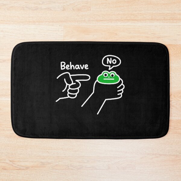 Item preview, Dishonest Frog Behave No designed and sold by KarimSoCute.