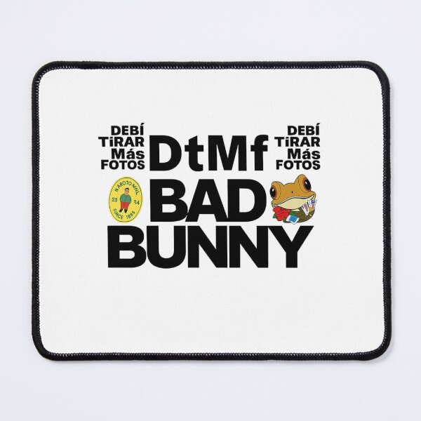 Item preview, Bad Bunny DtMf Debí Tirar Más Fotos Frog Logo Art designed and sold by Moonpaw-Whimsy.