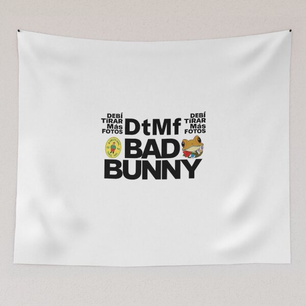 Item preview, Bad Bunny DtMf Debí Tirar Más Fotos Frog Logo Art designed and sold by Moonpaw-Whimsy.