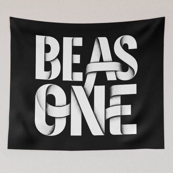 Item preview, Unified Global Vision Be As One Typography designed and sold by EdvvinStudios.