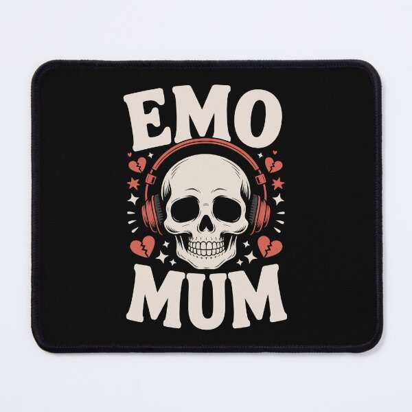 Item preview, Emo Mum Skull Headphones Mothers Day Gift for Rocker Mum designed and sold by Say It With Ink.