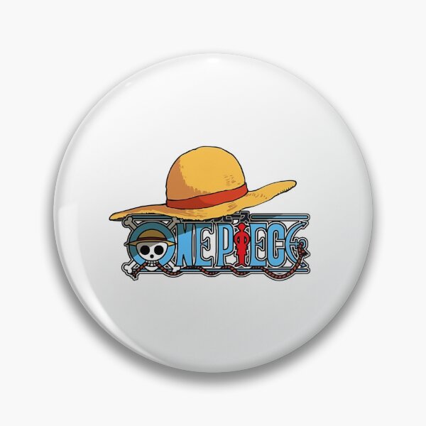 Item preview, One Piece Classic Logo with Straw Hat Silhouette designed and sold by Moonpaw-Whimsy.