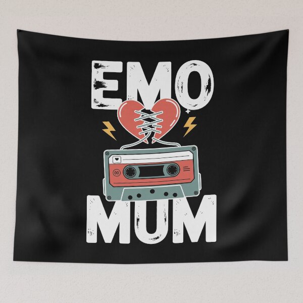 Item preview, Emo Mum Cassette Tape Mothers Day Gift for Alternative Mum designed and sold by Say It With Ink.