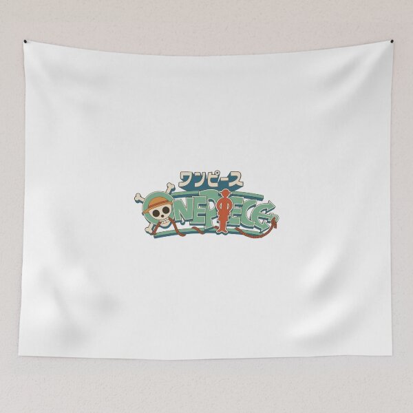Item preview, One Piece Retro Japanese Typography Logo Art designed and sold by Moonpaw-Whimsy.