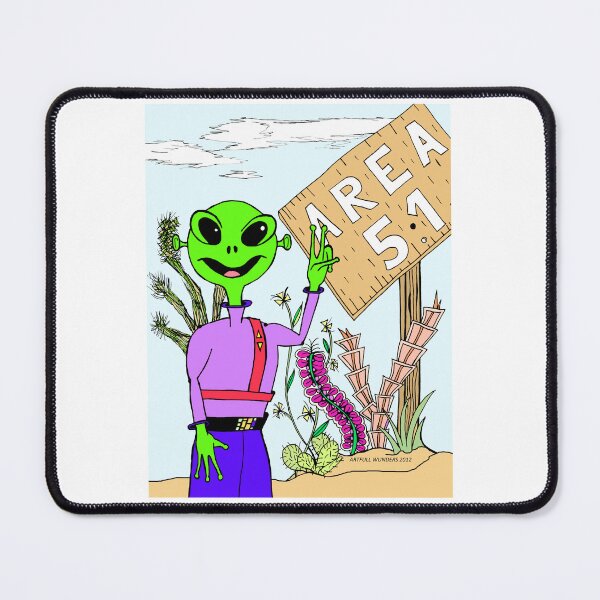 Item preview, AREA 51 ALIEN designed and sold by Artfull Wunders.