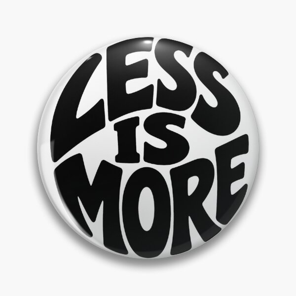 Item preview, Less Is More – Minimalist Typography Design designed and sold by SLGA-Designs.