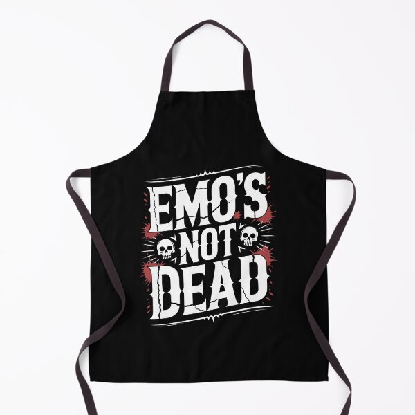 Item preview, Emo's Not Dead Emo Music Fan Gift Emo Revival Emo Culture designed and sold by Say It With Ink.