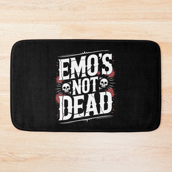 Item preview, Emo's Not Dead Emo Music Fan Gift Emo Revival Emo Culture designed and sold by Say It With Ink.