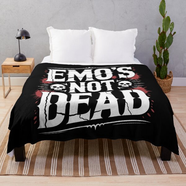 Item preview, Emo's Not Dead Emo Music Fan Gift Emo Revival Emo Culture designed and sold by Say It With Ink.
