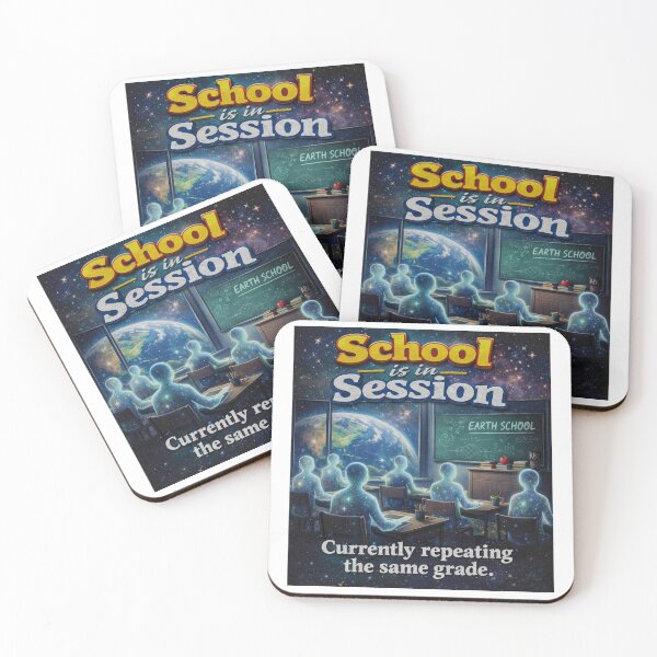 Item preview, School Is in Session – Currently Repeating the Same Grade Funny Life Quote  designed and sold by bluesirian22.