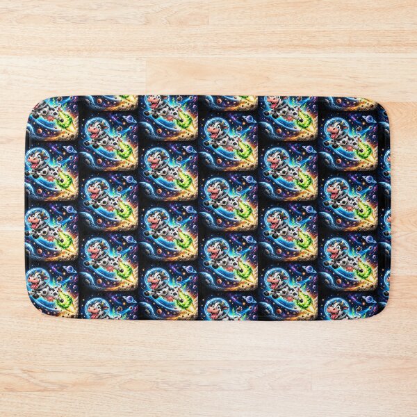 Item preview, Methane rocket cow cartoon design  designed and sold by Rural-bogan.