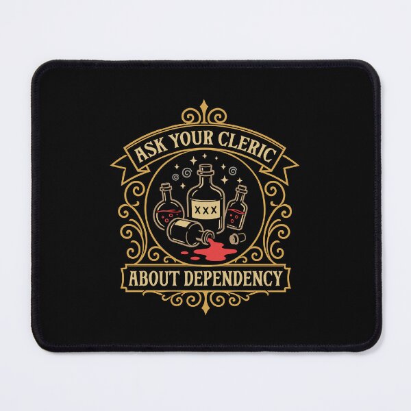 Item preview, Ask Your Cleric About Dependency Tabletop RPG designed and sold by pixeptional.