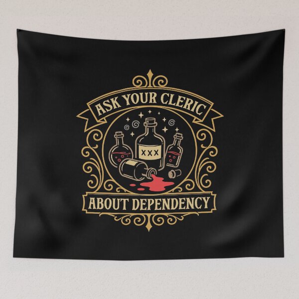 Item preview, Ask Your Cleric About Dependency Tabletop RPG designed and sold by pixeptional.