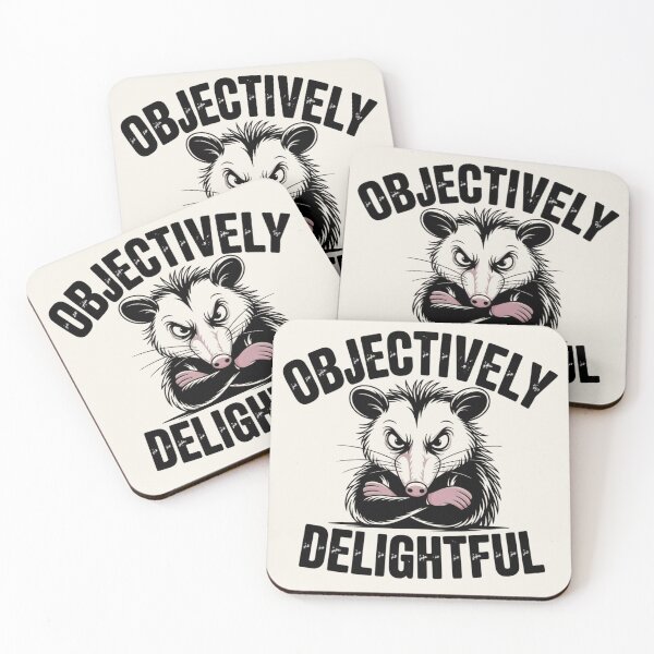 Item preview, Objectively Delightful Opossum Shirt | Funny Sarcastic Possum designed and sold by ChaosThreadsCo.