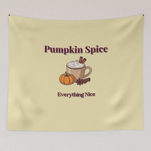 Item preview, Cozy Pumpkin Spice Latte and Autumn Illustration designed and sold by ShaderShirts.