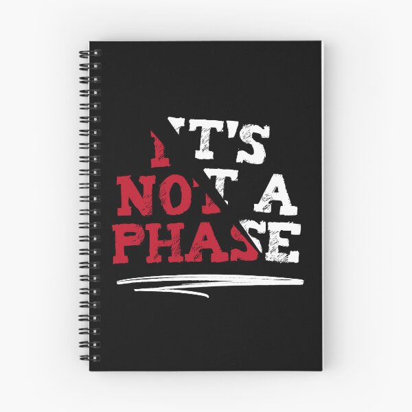 Item preview, It's Not A Phase Funny Emo Gift Emo Kid Emo Nostalgia designed and sold by Say It With Ink.